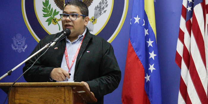 Jhonatan Rodríguez, coordinador general de StateAlumniVE